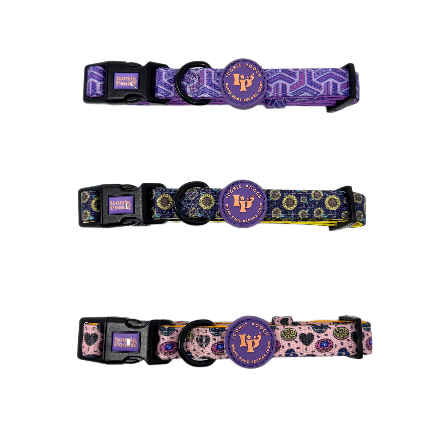Adjustable Dog Collar - Purple Passion