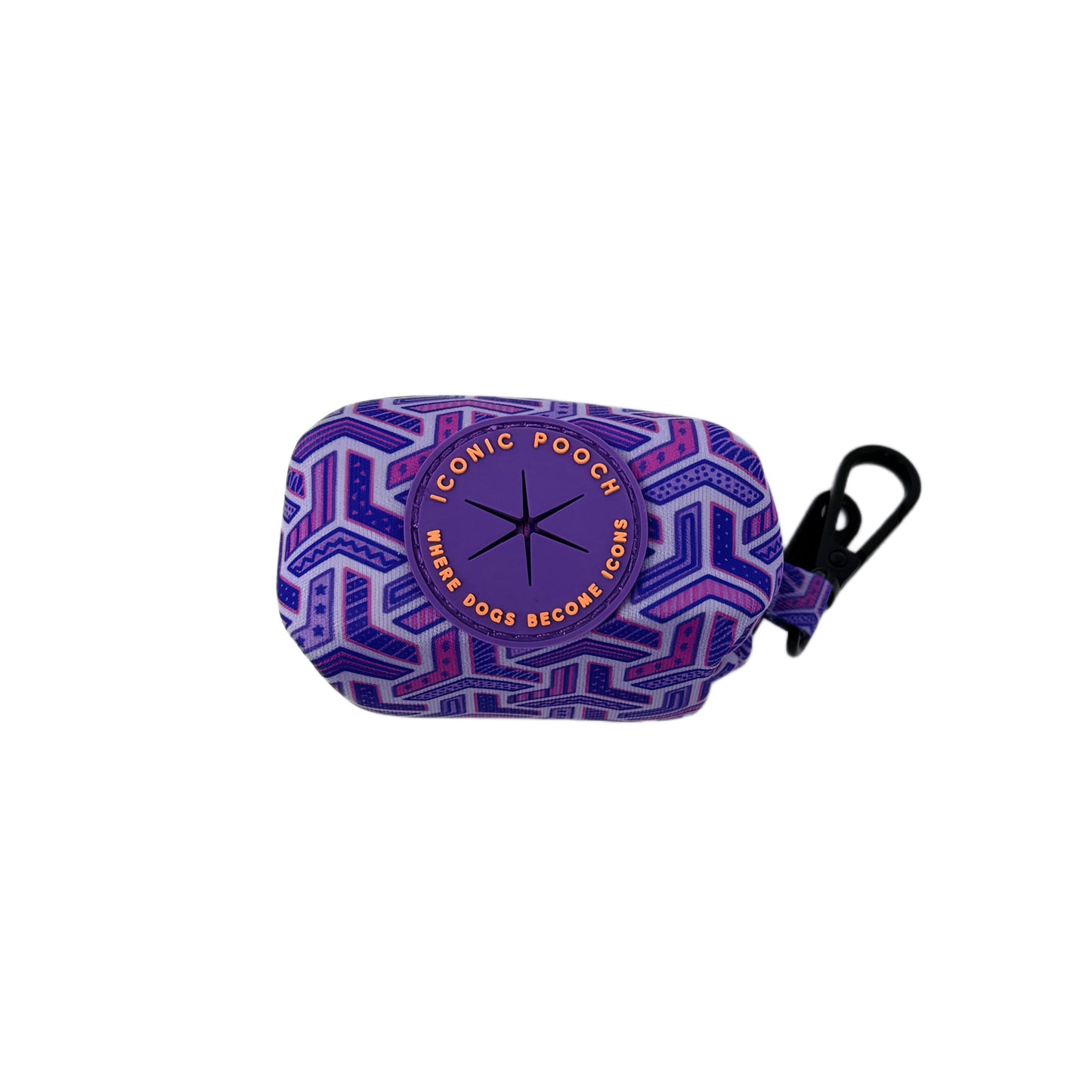 Dog Poop Bag Holder - Purple Passion