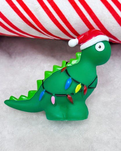 Christmas Dinosaur Dog Toy