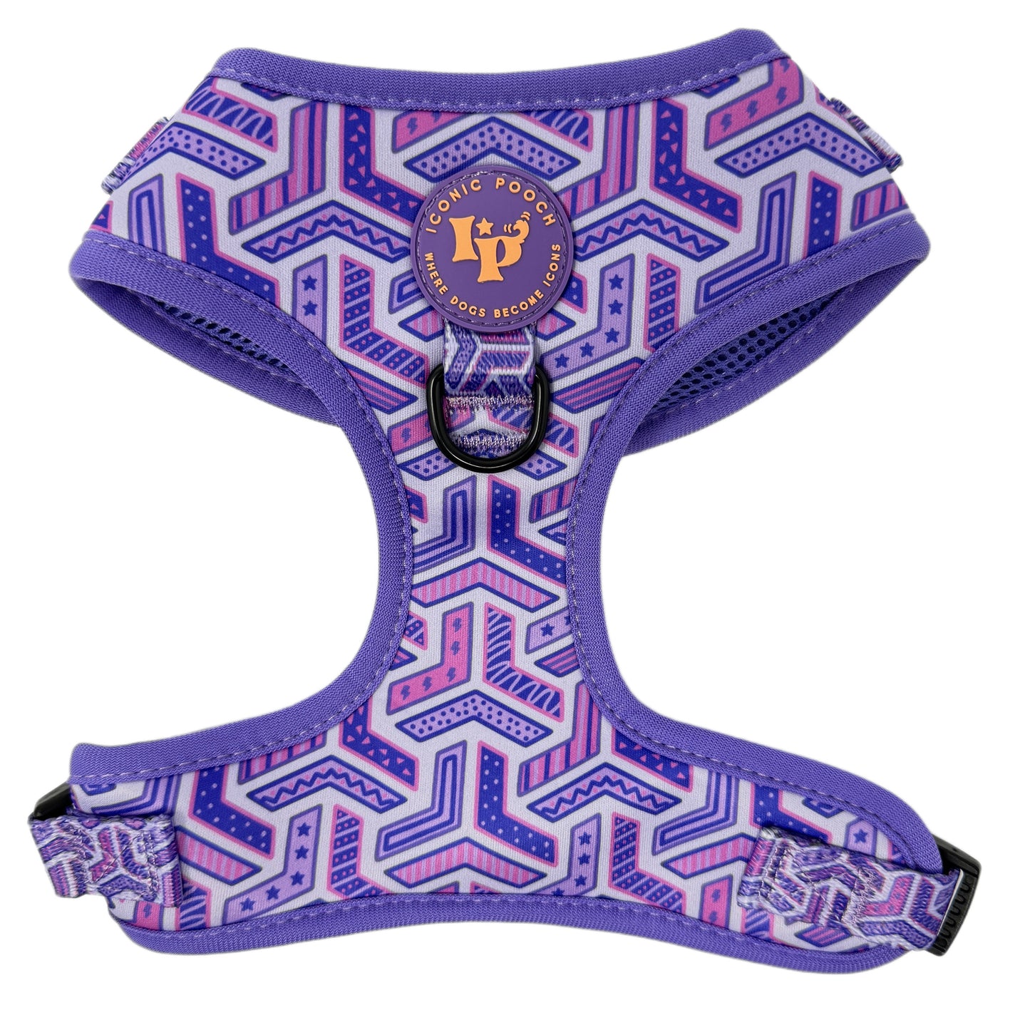 Adjustable Dog Harness - Purple Passion