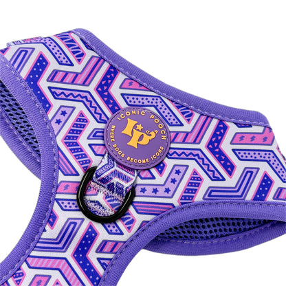 Adjustable Dog Harness - Purple Passion