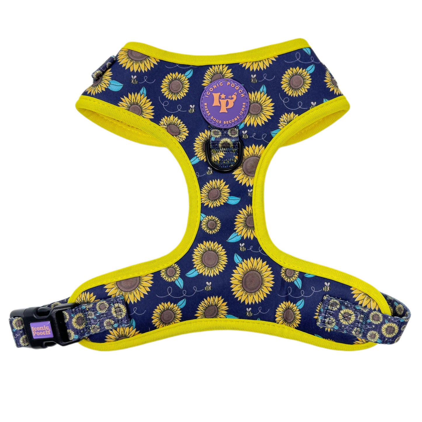 Adjustable Dog Harness - Sunflower Buzz