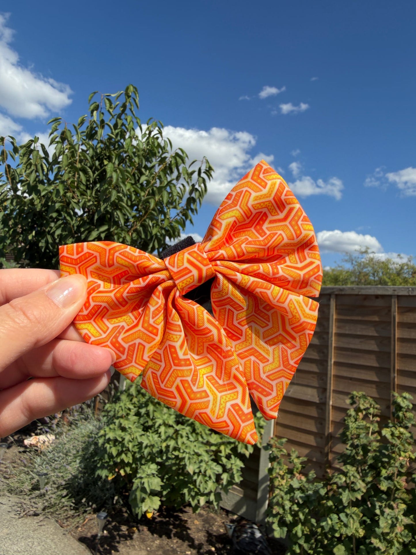 Sailor Bow Tie - Orange Passion