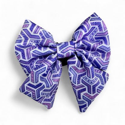 Sailor Dog Bow Tie - Purple Passion
